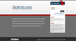 Desktop Screenshot of northland.kuder.com