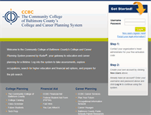 Tablet Screenshot of ccbc.kuder.com