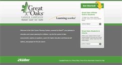 Desktop Screenshot of greatoaks.kuder.com